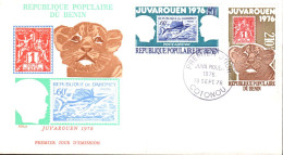 BENIN FDC 1976 JUVAROUEN - Benin - Dahomey (1960-...)