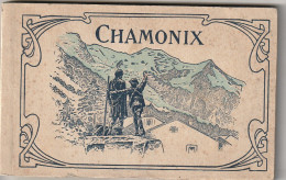 XXX -(74) CHAMONIX - LIVRET DE 18 VUES ET FEUILLET PREFACE - EDIT. FAURAZ , ANNEMASSE - Alpes - Pays-de-Savoie