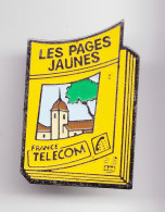 Pin's Les Pages Jaunes France Télécom Réf 4374 - Telecom Francesi