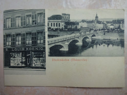 CPA 57 THIONVILLE Diedenhofen Multi Vues Dont Magasin Louis KOENIG - Thionville