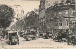 XXX -(75) PARIS - VUE SUR LE BOULEVARD DES ITALIENS ET LE PAVILLON DE HANOVRE - ANIMATION - AUTOMOBILES , ATTELAGE - Distretto: 09