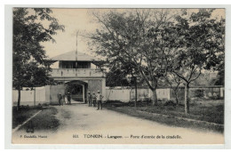 TONKIN INDOCHINE VIETNAM SAIGON #18618 LANGSON PORTE ENTREE DE LA CITADELLE - Viêt-Nam