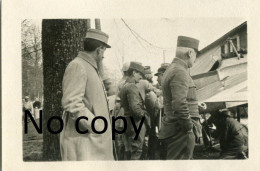 PHOTO FRANCAISE - AVION ALLEMAND FOKKER CAPTURE A COURMELOIS ET PRESENTE A REIMS MARNE - GUERRE 1914 1918 - Oorlog, Militair