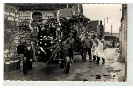 89 SERGINES #18942 LE CARNAVAL CHAQUE ANNEE N° 10 TRACTEUR FLEURI - Sergines