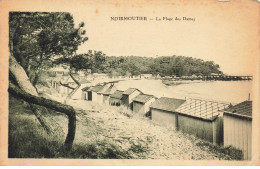 85 NOIRMOUTIER #21359 PLAGE DES DAMES CABINES - Noirmoutier