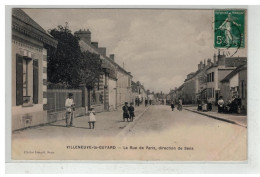 89 VILLENEUVE LA GUYARD #19161 LA RUE DE PARIS DIRECTION SENS - Villeneuve-la-Guyard