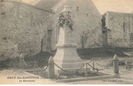 02 ARCY SAINTE RESTITUE #20751 MONUMENT AUX MORTS - Other & Unclassified
