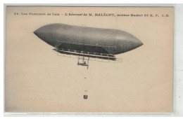 AVIATION #18097 BALLON DIRIGEABLE AERONEF MALECOT MOTEUR BUCHET PIONNIERS DE L AIR - Airships