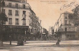 XXX -(78) VERSAILLES - RUE SAINT PIERRE - ANIMATION - COMMERCES - 2 SCANS - Versailles