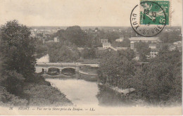 XXX -(79) NIORT - VUE SUR LA SEVRE  PRISE DU DONJON - 2 SCANS - Niort