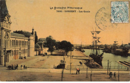 56 LORIENT #21432 LES QUAIS GOELETTE ISLANDAIS - Lorient