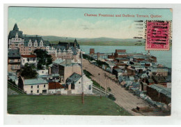 CANADA #17715 CHATEAU FRONTENAC AND DUFFERIN TERRACE QUEBEC - Québec - Château Frontenac