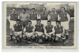 FOOTBALL #17285 SPORT FOOT EQUIPE FRANCAISE FRANC E FRENCH TEAM U.S. DU MANS ANNEE 1942 - 1943 - Fussball