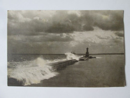 Romania-Constanța:Phare,carte Postale Voyage 1958/Lighthouse Mailed Postcard 1958 - Roumanie