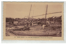 TONKIN INDOCHINE VIETNAM SAIGON #18670 KHA NHOI LA VIE DES INDIGENES A BORD DES SAMPANS - Viêt-Nam