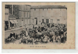 79 MELLE #19322 MARCHE AUX DENREES - Melle