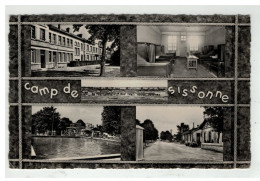 02 SISSONNE CAMP INFIRMERIE HOPITAL POSTE POLICE PISICNE VUE GENERALE VUES MULTIPLES N°19 - Sissonne