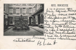 75 PARIS 02 #22577 HOTEL MANCHESTER RUE GRAMMONT - Distretto: 02