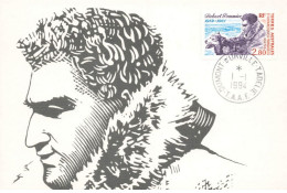 CARTE MAXIMUM #23422 TAAF DUMONT URVILLE TADELIE 1994 ROBERT POMMIER - FDC