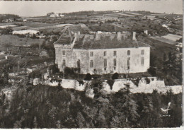 XXX -(82) GOUDOURVILLE - LE CHATEAU - VUE GENERALE  AERIENNE - 2 SCANS - Autres & Non Classés