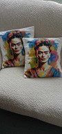 Housses De Coussins De 40x40 Cm Ornées De Frida Kahlo - Otros & Sin Clasificación