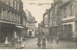 56 PONTIVY #21407 ENTREE DE LA RADE ET DU PONT - Pontivy