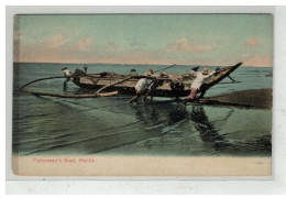 PHILIPPINES FILIPINAS #17870 FISHERMAN S BOAT MANILA - Filippine