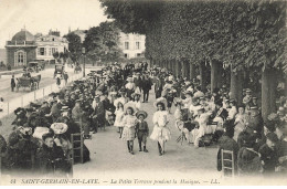 78 ST GERMAIN EN LAYE #24145 LA PETITE TERRASSE PENDANT LA MUSIQUE - St. Germain En Laye