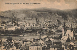 ALLEMAGNE #23057 BINGEN BINGERBRUCK VON DER BURG KLOPP GESEHEN - Bingen