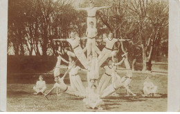 ROYAUME UNI #23318 HASTINGS UNIVERSITY SCHOOL GYM SQUADS 1912 CARTE PHOTO GYMNASTE CARTE PHOTO - Hastings