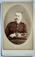 CDV Lieutenant D'infanterie - 28 Sur Col - Photo Georges, Versailles - TBE - Oorlog, Militair