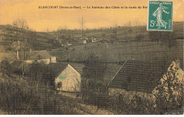 78 ELANCOURT #23874 HAMEAU DES COTES ET ROUTE DE PARIS CARTE TOILEE - Elancourt