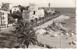 XXX -(83) SAINT RAPHAEL - LE BOULEVARD FELIX MARTIN ET LA PLAGE - RESTAURANT LA VOILE D' OR - HOTEL LES ALGUES - 2 SCANS - Saint-Raphaël