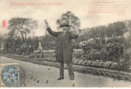 75 PARIS 01 #22730 CHARMEUR D OISEAUX JARDIN DES TUILERIES PETIT METIER - District 01