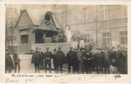 75 PARIS 09 #22726 MI CAREME 1910 CHAR HENRI IV AGENTS POLICE - Paris (09)