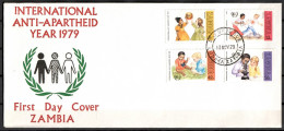 Zambia 1979 Mi 209-212 FDC  (XFDC ZS6 ZMB209-212) - Other