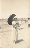 URUGUAY #25996 PLAYA POCITOS MONTEVIDEO CARTE PHOTO - Uruguay