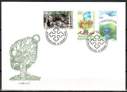 Liechtenstein 1995 Mi 1105-1107 FDC  (FDC ZE1 LCH1105-1107) - Koniklijke Families