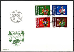 Liechtenstein 1981 Mi 766-769 FDC  (FDC ZE1 LCH766-769) - Francobolli