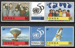 Tonga 1995 Mi 1386-1391 MNH  (ZS7 TNGdre1386-1391) - Militares