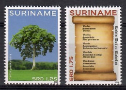 Suriname 2013 Mi 2679-2680 MNH  (ZS3 SRN2679-2680) - Trees