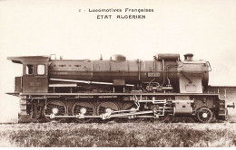 TRAIN #28535 LOCOMOTIVES FRANCAISES ETAT ALGERIEN - Trenes