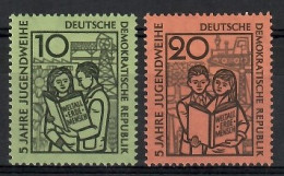 Germany, Democratic Republic (DDR) 1959 Mi 680-681 MNH  (ZE5 DDR680-681) - Other