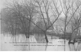 92 NEUILLY SUR SEINE #24948 ILE DE PUTEAUX INONDATION 1910 - Neuilly Sur Seine