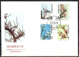 Taiwan (Republic Of China) 1983 Mi 1537-1540 FDC  (FDC ZS9 FRM1537-1540b) - Otros