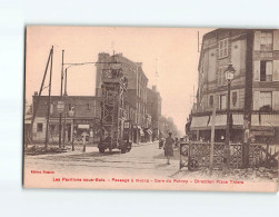 LES PAVILLONS SOUS BOIS : Passage à Niveau, Gare Du Raincy, Direction Place Thiers - état - Les Pavillons Sous Bois