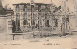 XXX -(89) JOIGNY - LE COLLEGE - TAMPON 105e REGIMENT  - 2 SCANS - Joigny