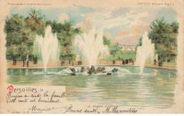 78 VERSAILLES #24223 LE BASSIN D APOLLON CARTE A SYSTEME LUMINEUX - Versailles