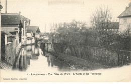 91 LONGJUMEAU #26629 VUE DU PONT L YVETTE ET LES TANNERIES - Longjumeau