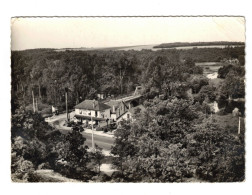 77 BAGNEAUX SUR LOING PORTONVILLE  VUE AERIENNE  AUBERGE DU MOULIN  BON ETAT    2 SCANS - Bagneaux Sur Loing